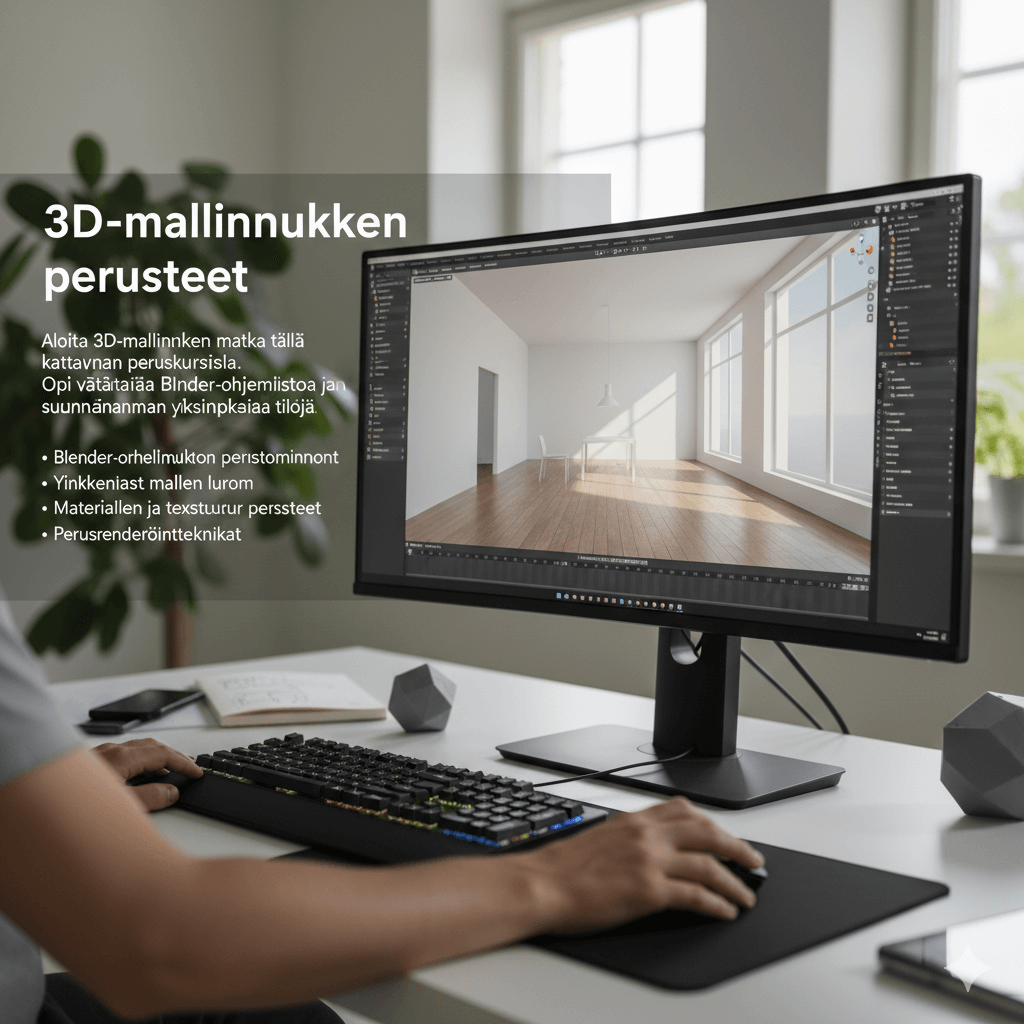 3D-mallinnuksen perusteet
